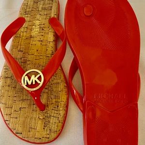 Micheal Kors Jet Set Jelly Sandal / Flip Flops
